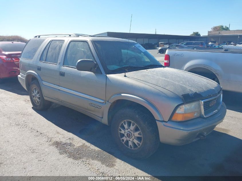 1999 GMC Jimmy Slt VIN: 1GKDT13W6X2538283 Lot: 39560812