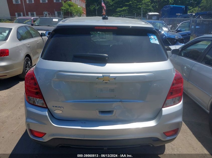 2020 Chevrolet Trax Fwd Ls VIN: KL7CJKSB1LB017111 Lot: 39560813