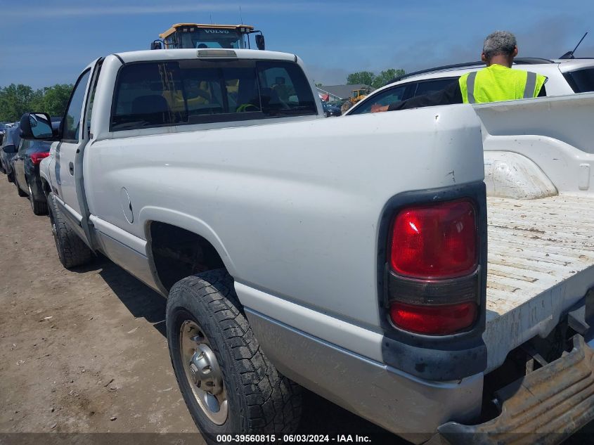 2002 Dodge Ram 2500 St VIN: 3B7KC26692M228117 Lot: 39560815