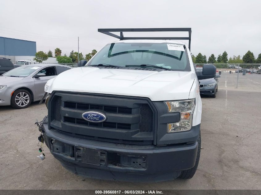 2016 Ford F-150 Xl VIN: 1FTMF1C83GKE76989 Lot: 39560817