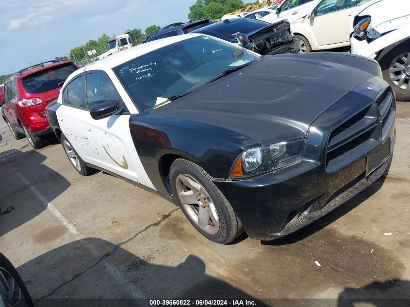 2013 Dodge Charger Police VIN: 2C3CDXAT4DH584413 Lot: 39560822