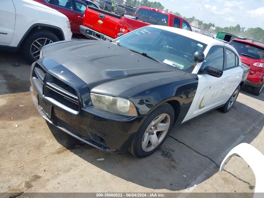 2013 Dodge Charger Police VIN: 2C3CDXAT4DH584413 Lot: 39560822