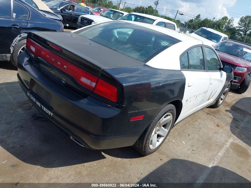 2013 Dodge Charger Police VIN: 2C3CDXAT4DH584413 Lot: 39560822