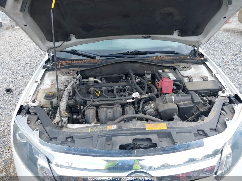 2011 Ford Fusion Sel VIN: 3FAHP0JA3BR244756 Lot: 39560828