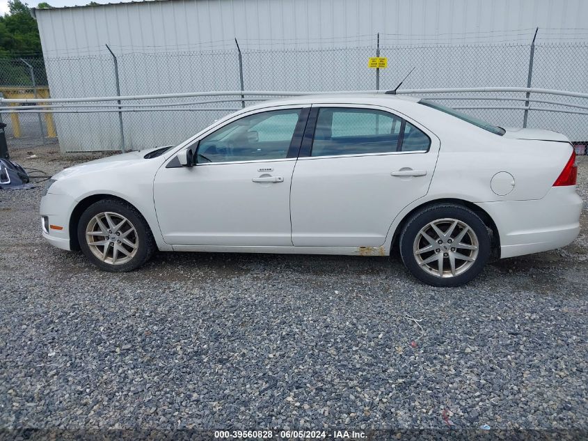 2011 Ford Fusion Sel VIN: 3FAHP0JA3BR244756 Lot: 39560828
