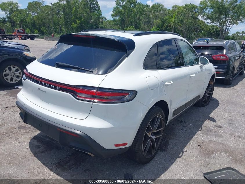 2022 Porsche Macan VIN: WP1AA2A58NLB09396 Lot: 39560830