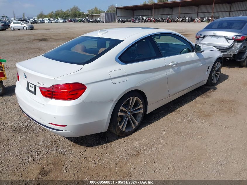 2016 BMW 428I VIN: WBA3N7C52GK228818 Lot: 39560831