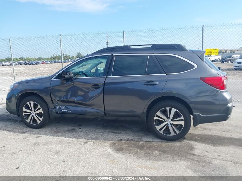 2019 Subaru Outback 2.5I Limited VIN: 4S4BSANC2K3235041 Lot: 39560842