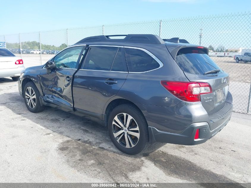 2019 Subaru Outback 2.5I Limited VIN: 4S4BSANC2K3235041 Lot: 39560842