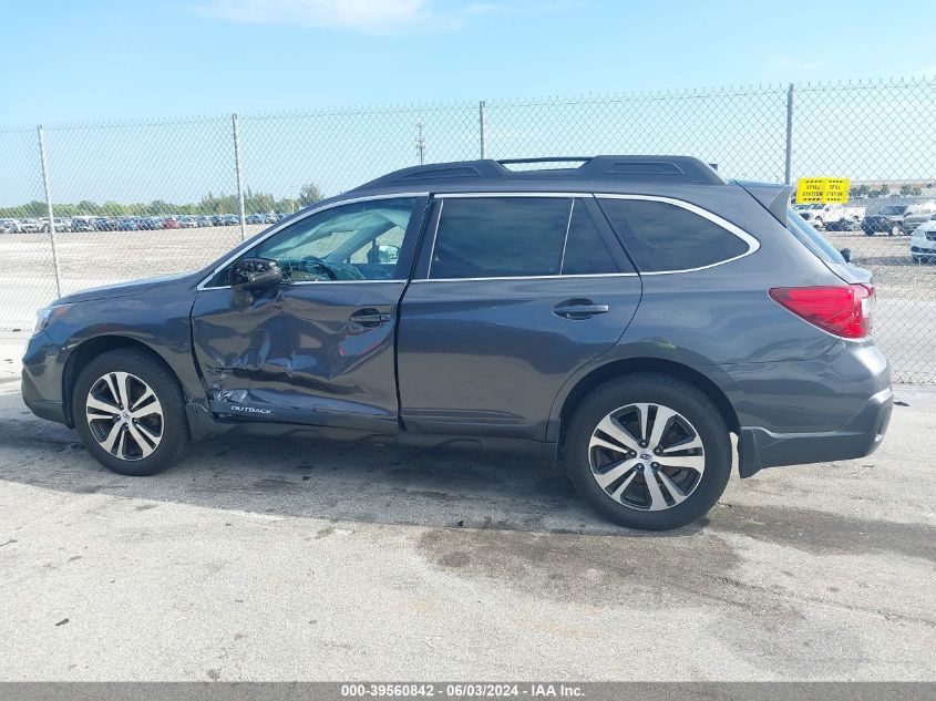 2019 Subaru Outback 2.5I Limited VIN: 4S4BSANC2K3235041 Lot: 39560842