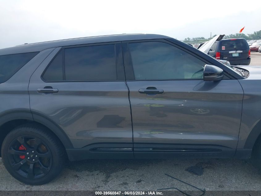 2022 Ford Explorer St VIN: 1FM5K8GC4NGC49748 Lot: 39560847