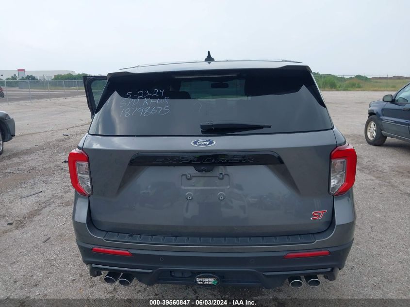 2022 Ford Explorer St VIN: 1FM5K8GC4NGC49748 Lot: 39560847