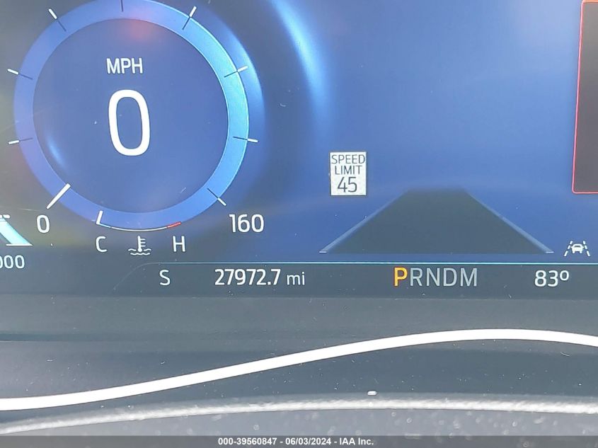 2022 Ford Explorer St VIN: 1FM5K8GC4NGC49748 Lot: 39560847