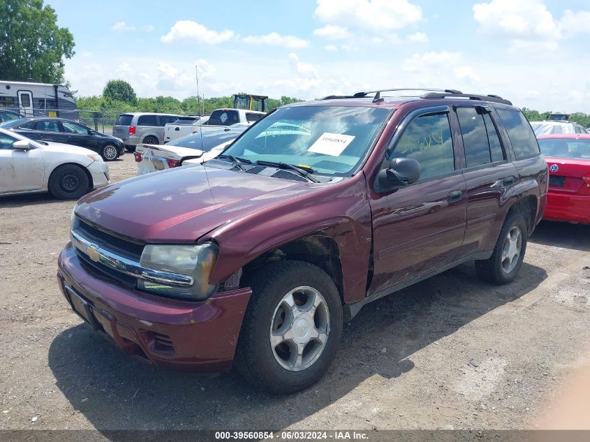 2007 Chevrolet Trailblazer Ls VIN: 1GNDT13S972196389 Lot: 39560854