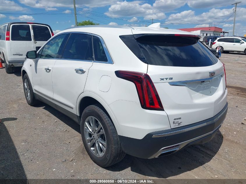 2021 Cadillac Xt5 Awd Premium Luxury VIN: 1GYKNDRS7MZ150091 Lot: 39560858