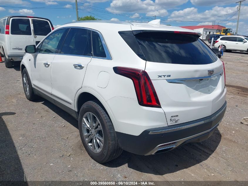 2021 Cadillac Xt5 Awd Premium Luxury VIN: 1GYKNDRS7MZ150091 Lot: 39560858