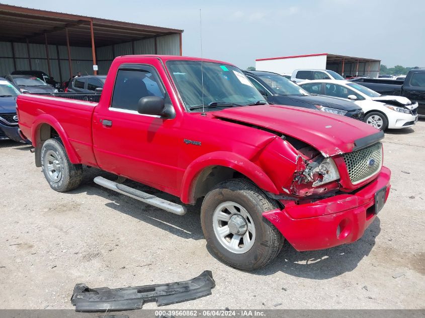 2003 Ford Ranger Edge/Xl/Xlt VIN: 1FTYR10U73PB17037 Lot: 39560862