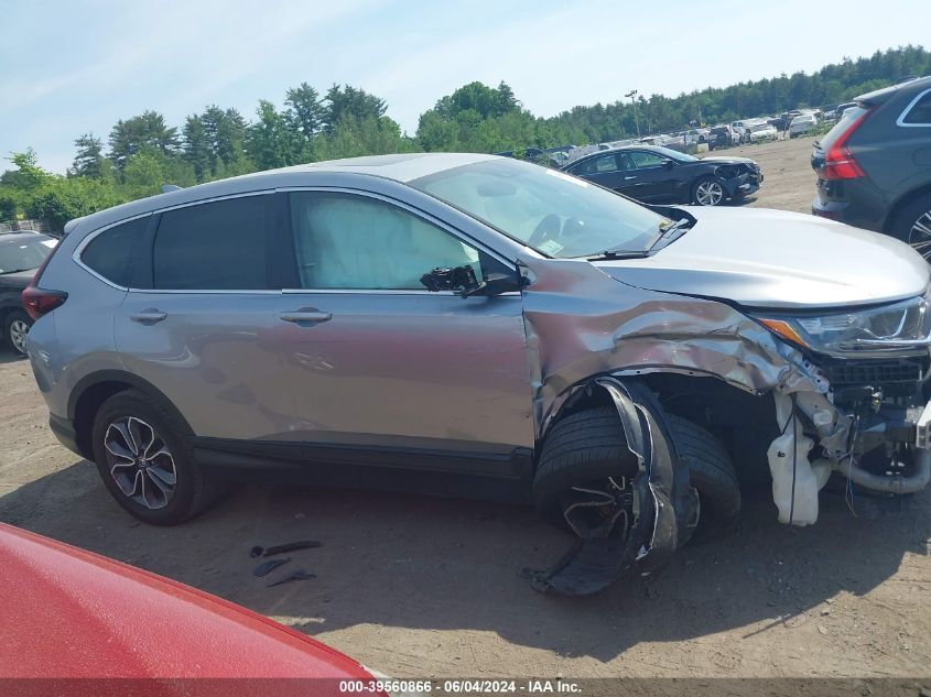 2021 Honda Cr-V Awd Ex VIN: 2HKRW2H5XMH627265 Lot: 39560866
