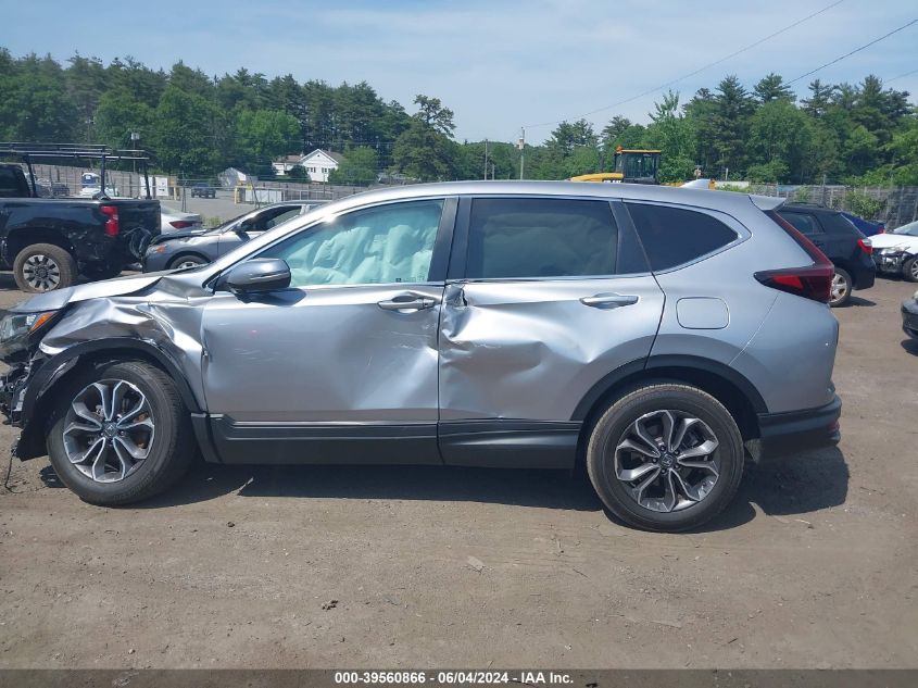 2021 Honda Cr-V Awd Ex VIN: 2HKRW2H5XMH627265 Lot: 39560866