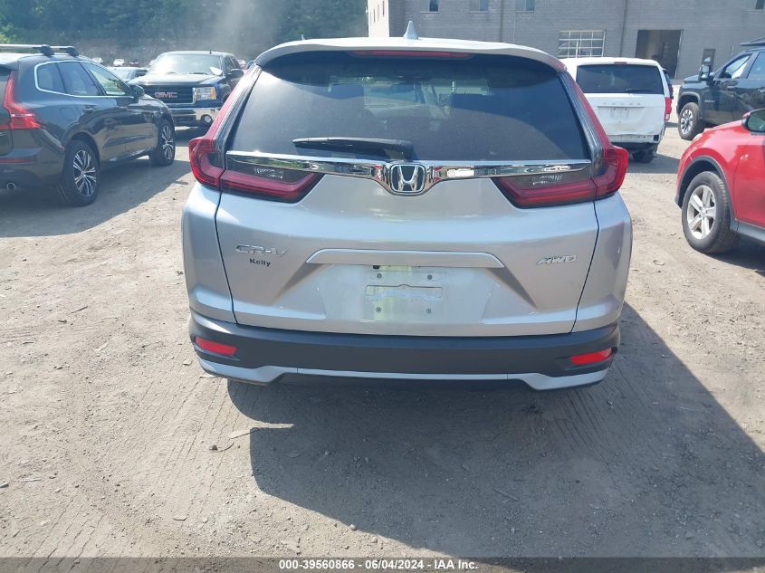 2021 Honda Cr-V Awd Ex VIN: 2HKRW2H5XMH627265 Lot: 39560866