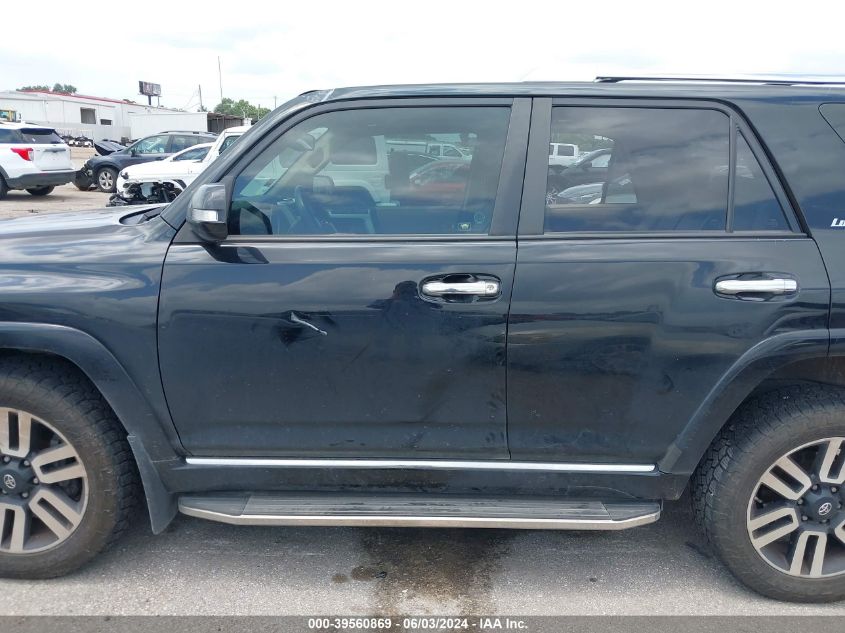 2011 Toyota 4Runner Limited V6 VIN: JTEBU5JR4B5062476 Lot: 39560869