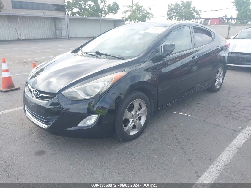 2012 Hyundai Elantra Gls (Ulsan Plant) VIN: KMHDH4AE4CU346900 Lot: 39560872