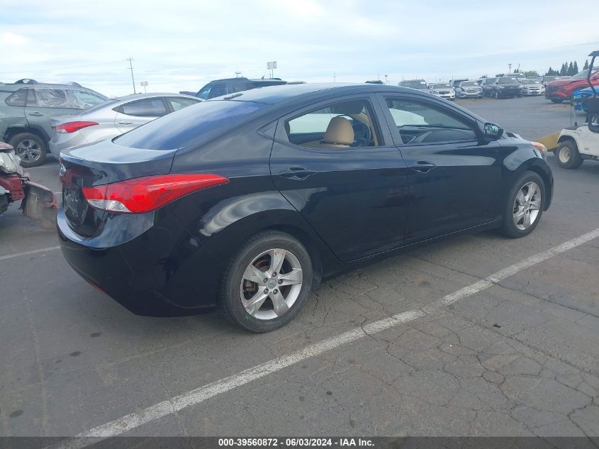 2012 Hyundai Elantra Gls (Ulsan Plant) VIN: KMHDH4AE4CU346900 Lot: 39560872