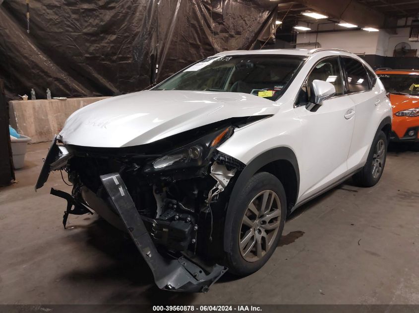 2016 Lexus Nx 200T VIN: JTJBARBZ7G2094203 Lot: 39560878