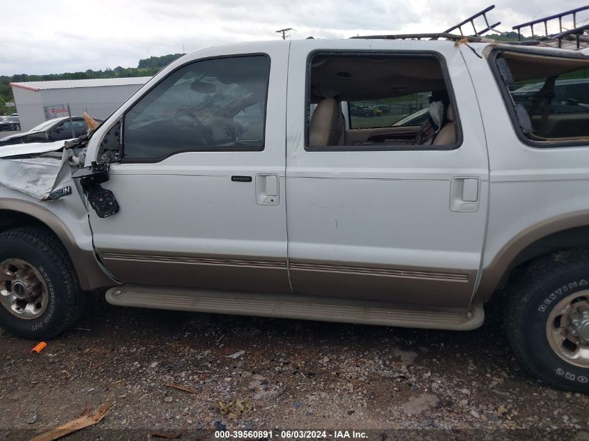 2001 Ford Excursion Limited VIN: 1FMNU43S21ED04641 Lot: 39560891