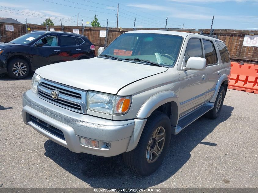 1999 Toyota 4Runner Limited V6 VIN: JT3HN87R9X9027490 Lot: 39560895