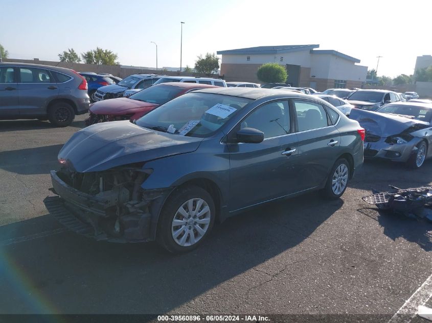 2016 Nissan Sentra Sv VIN: 3N1AB7AP3GY330771 Lot: 39560896