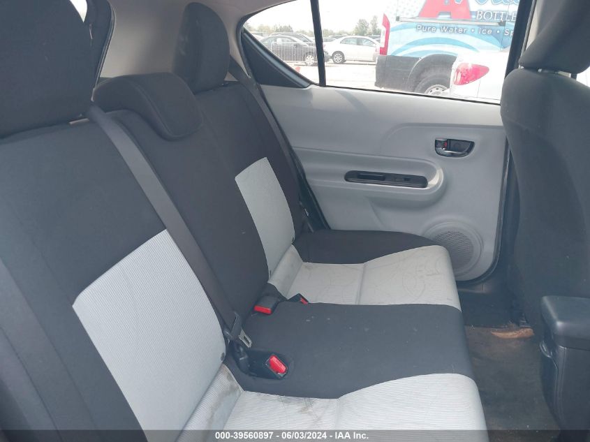 2012 Toyota Prius C Two VIN: JTDKDTB32C1516509 Lot: 39560897