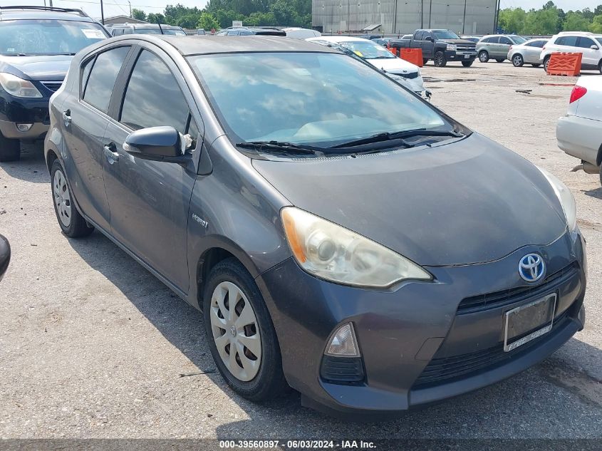 2012 Toyota Prius C Two VIN: JTDKDTB32C1516509 Lot: 39560897