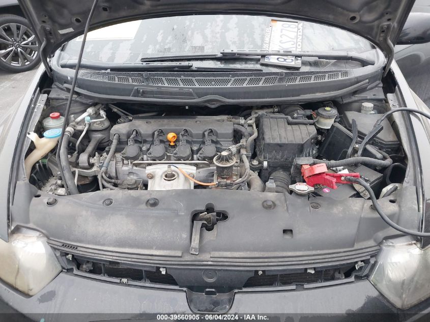 2009 Honda Civic Lx VIN: 2HGFG116X9H501003 Lot: 39560905