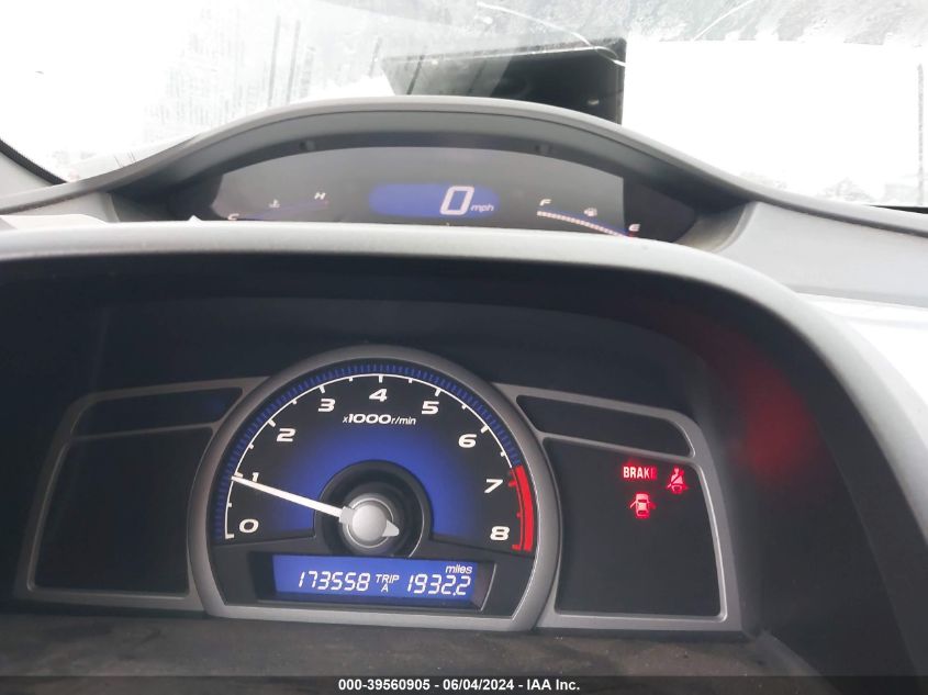 2009 Honda Civic Lx VIN: 2HGFG116X9H501003 Lot: 39560905