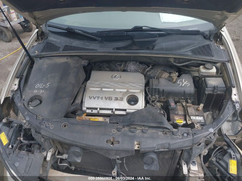 2004 Lexus Rx 330 VIN: JTJGA31UX40022413 Lot: 39560908