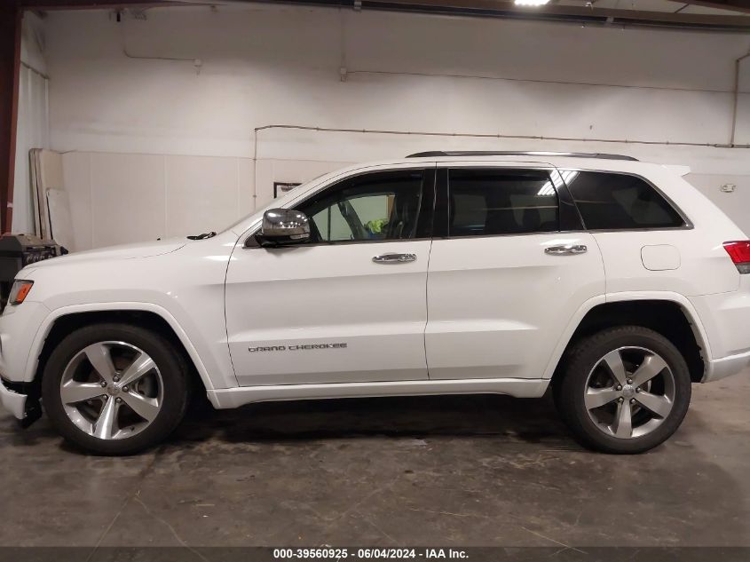 2016 Jeep Grand Cherokee Overland VIN: 1C4RJFCGXGC379100 Lot: 39560925