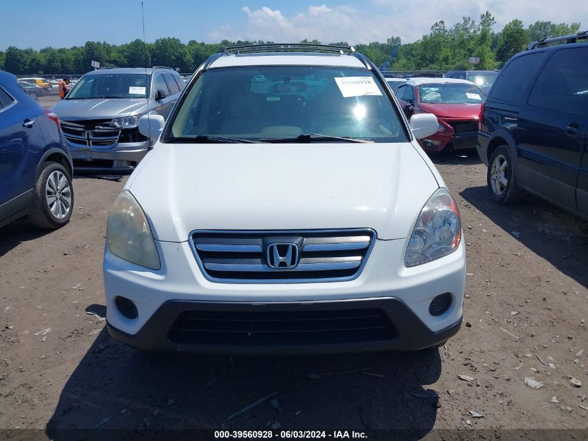 2005 Honda Cr-V Se VIN: SHSRD78975U304791 Lot: 39560928