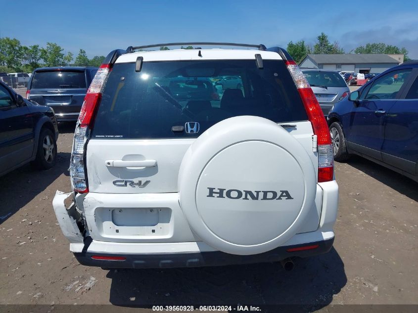 2005 Honda Cr-V Se VIN: SHSRD78975U304791 Lot: 39560928