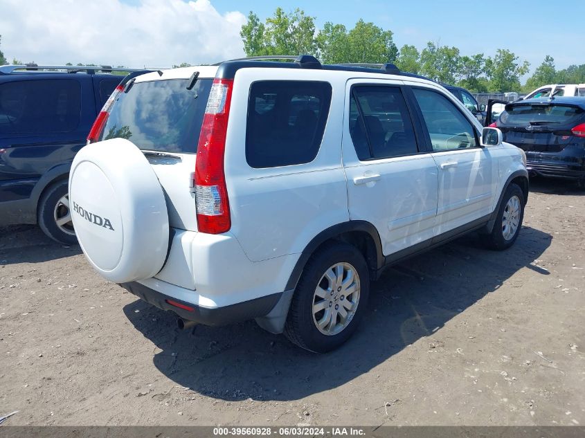 2005 Honda Cr-V Se VIN: SHSRD78975U304791 Lot: 39560928