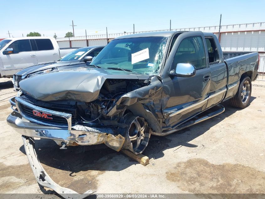 2002 GMC Sierra 1500 Sle VIN: 2GTEC19T121337039 Lot: 39560929