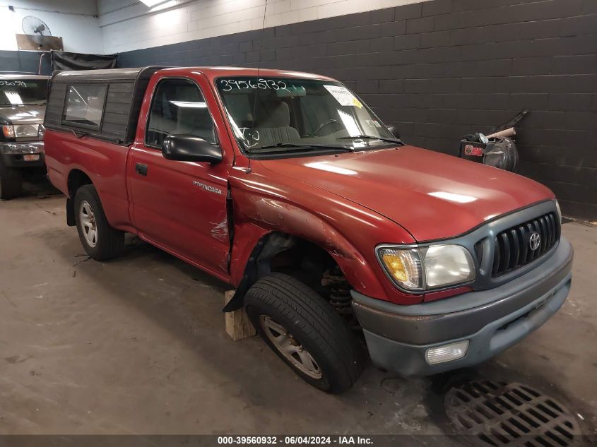 2001 Toyota Tacoma VIN: 5TENL42N81Z803413 Lot: 39560932