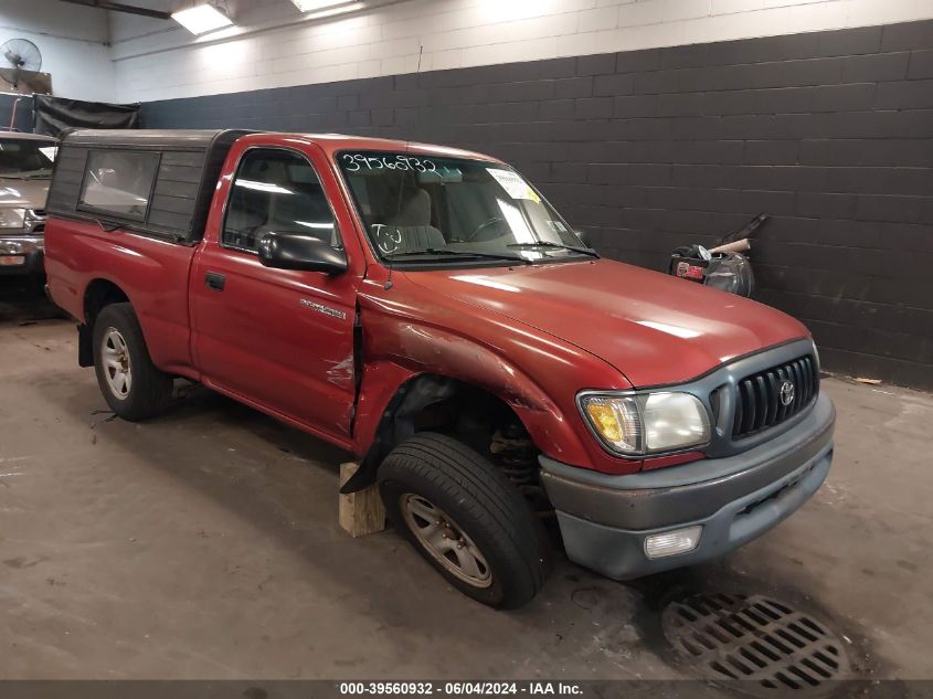 2001 Toyota Tacoma VIN: 5TENL42N81Z803413 Lot: 39560932