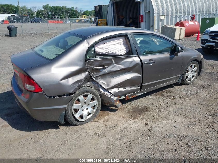 2009 Honda Civic Lx VIN: 19XFA16509E018843 Lot: 39560956