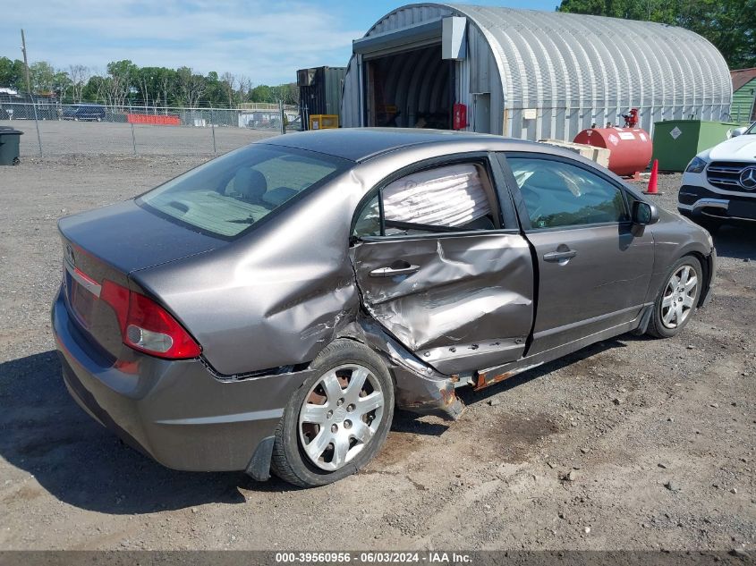 2009 Honda Civic Lx VIN: 19XFA16509E018843 Lot: 39560956