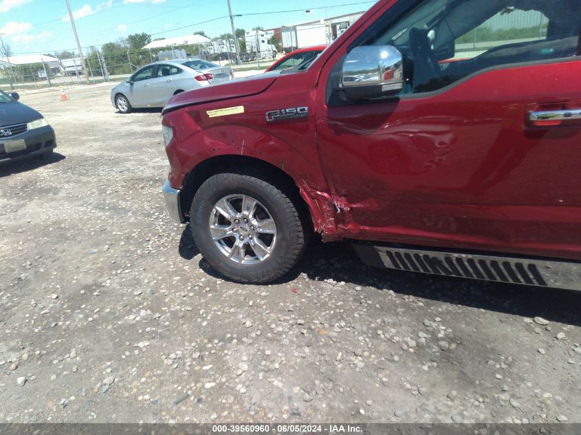 2016 Ford F-150 Lariat VIN: 1FTEW1EF3GFB09177 Lot: 39560960