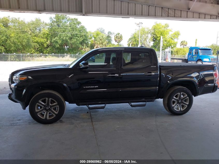 2017 Toyota Tacoma Limited VIN: 5TFEZ5CN0HX033759 Lot: 39560962