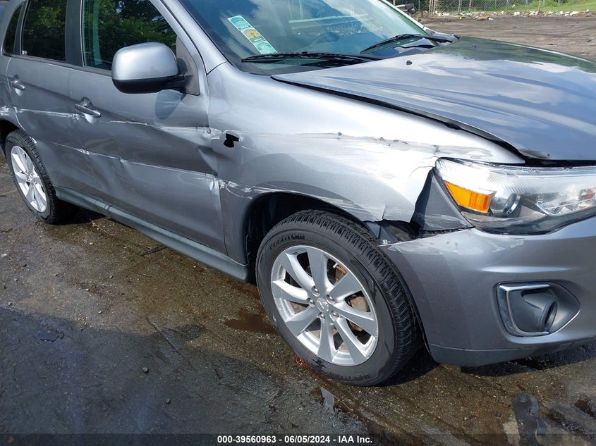 2015 Mitsubishi Outlander Sport Es VIN: 4A4AR3AU6FE024272 Lot: 39560963