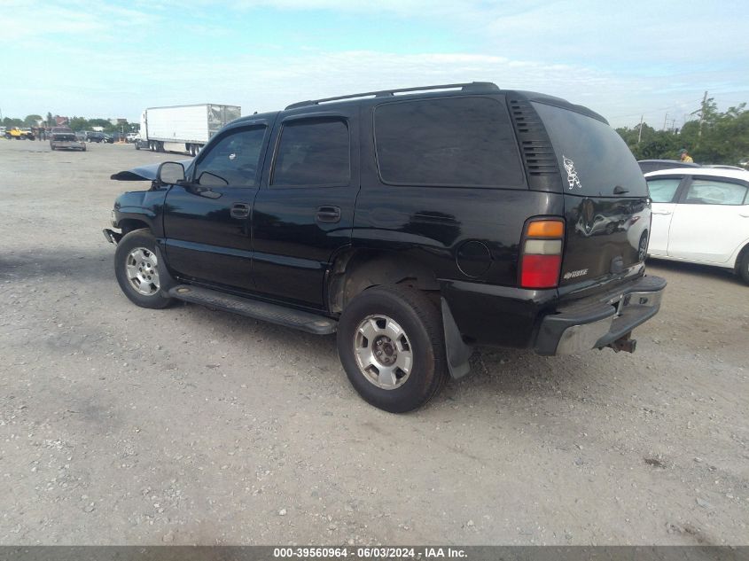 2006 Chevrolet Tahoe Ls VIN: 1GNEK13T86R167195 Lot: 39560964