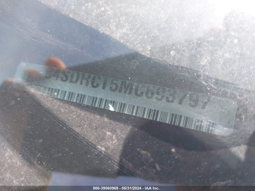 2021 DODGE DURANGO R/T RWD - 1C4SDHCT5MC693797